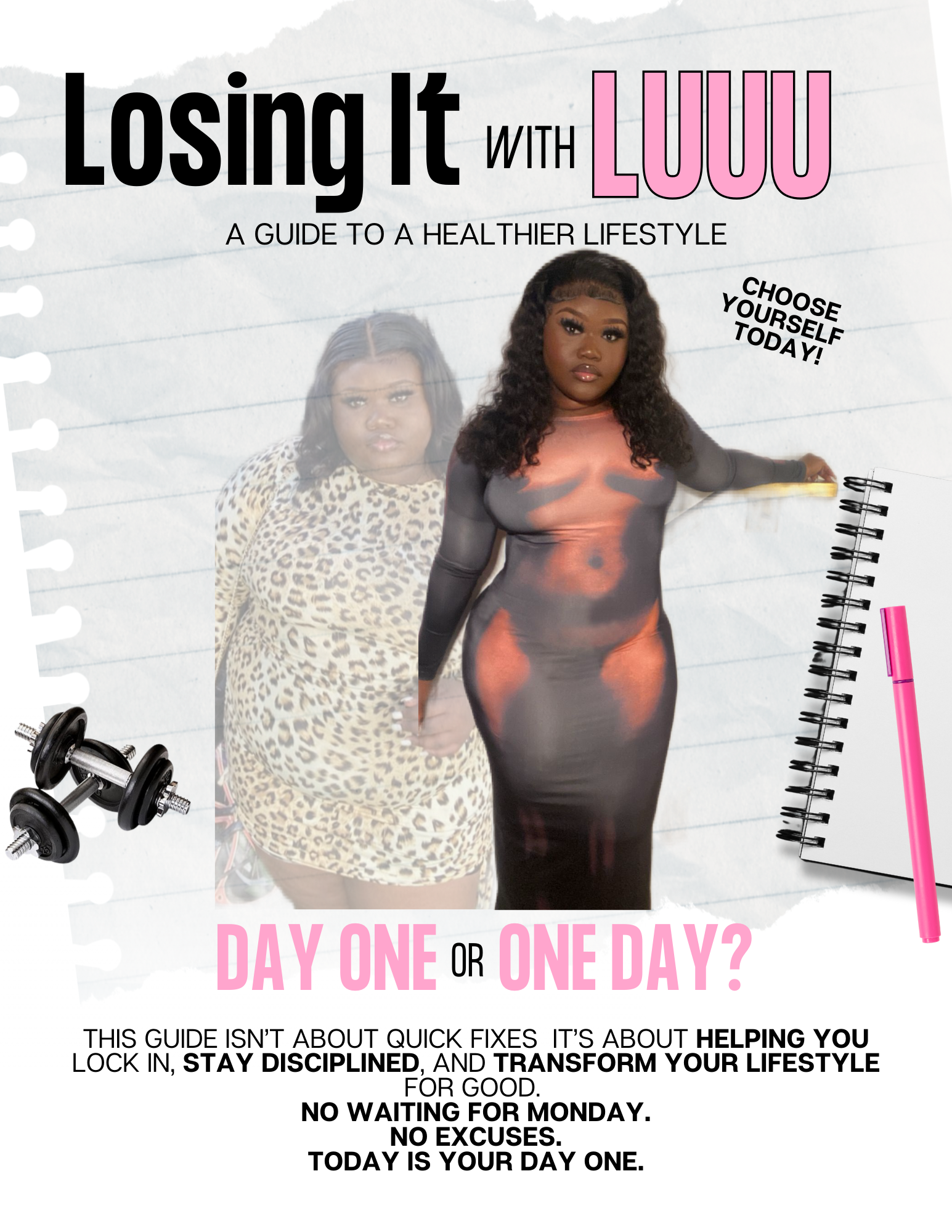 Losing It with Luuu (Weight Loss E-Book With Meal Plan)