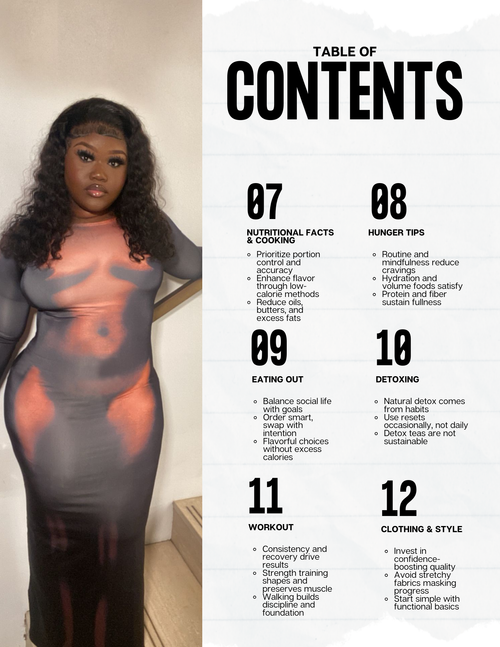 Losing It with Luuu (Weight Loss E-Book With Meal Plan)